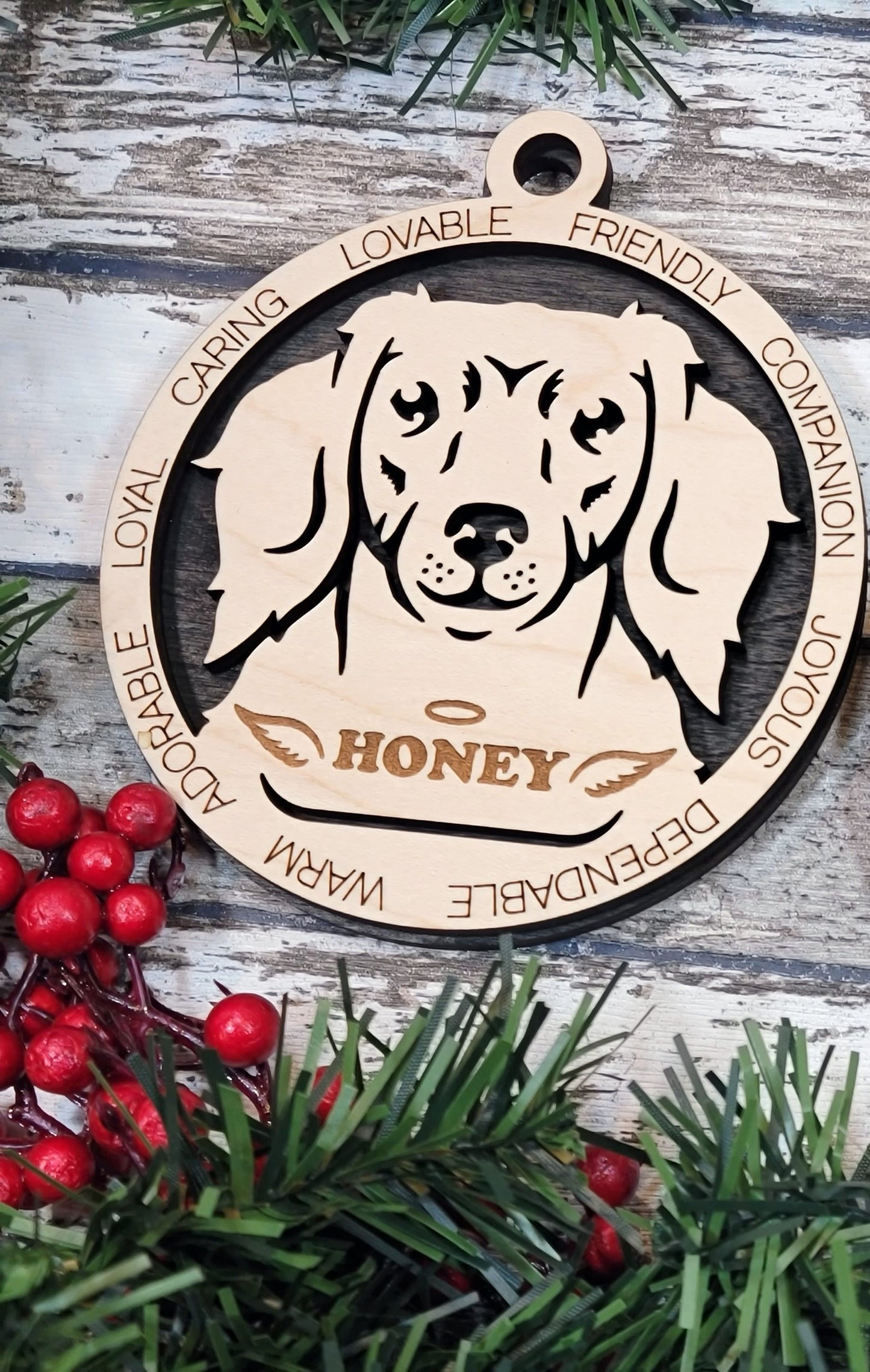 Adorable dog ornaments