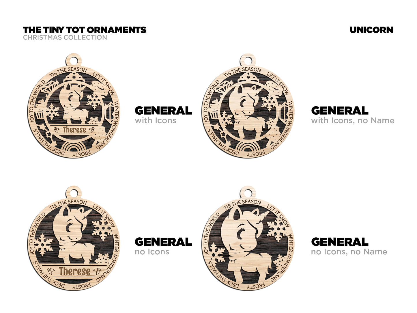 Tiny Tots ornaments
