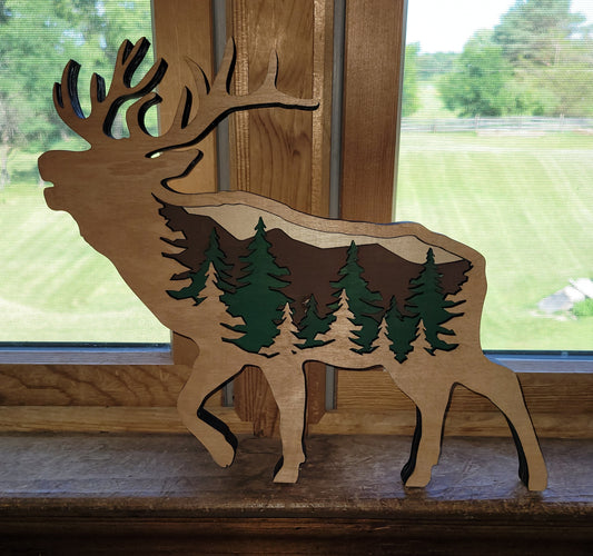 Layered elk