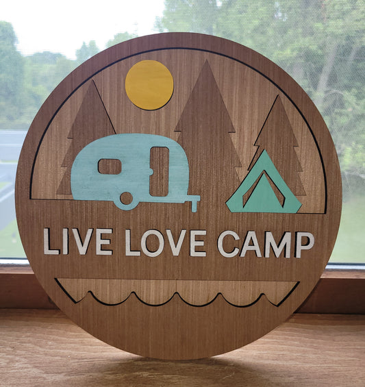 Live, love, camp