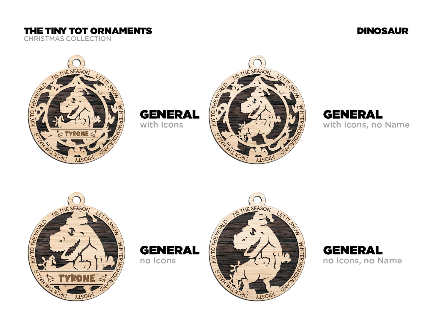 Tiny Tots ornaments