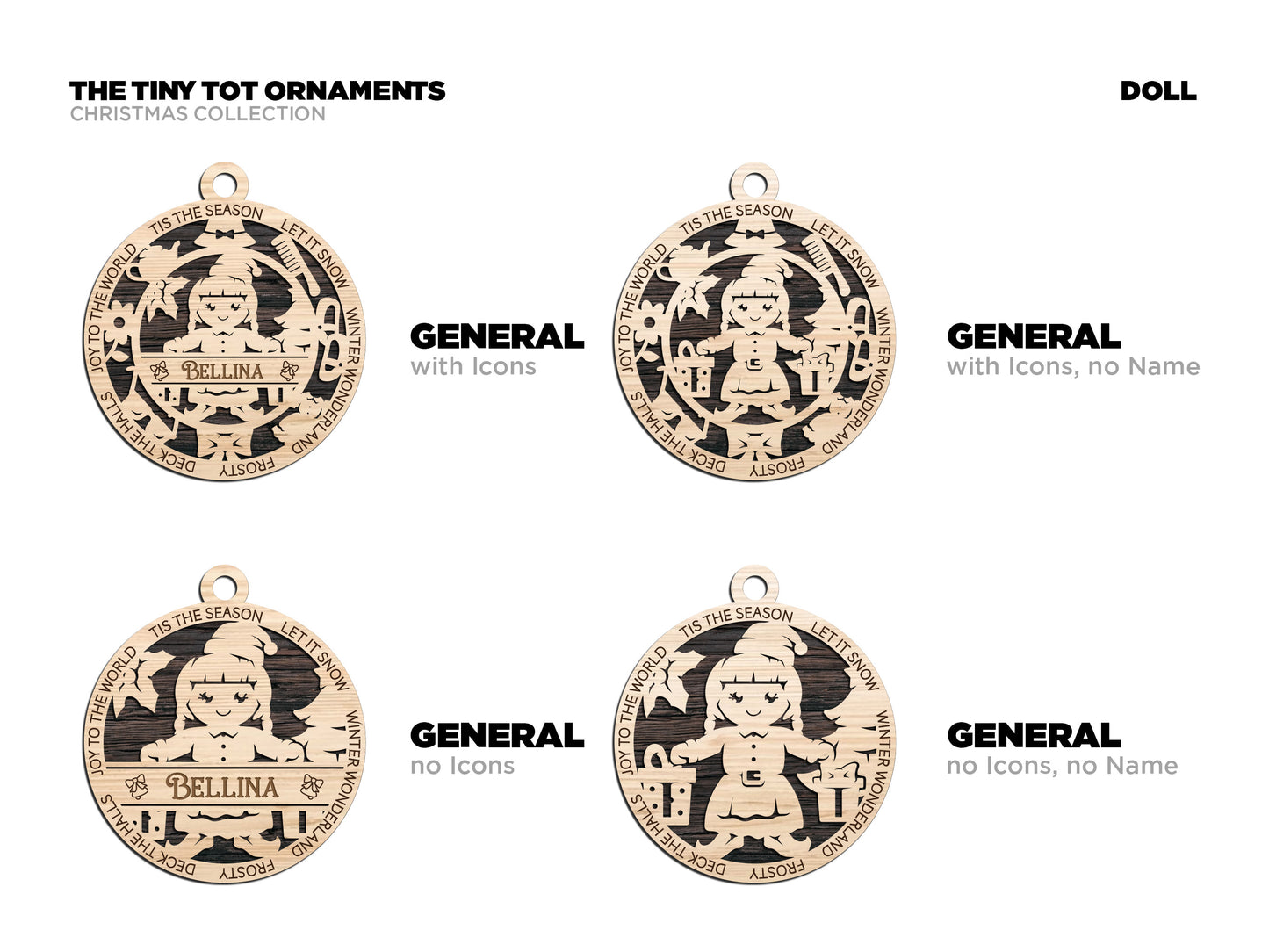 Tiny Tots ornaments